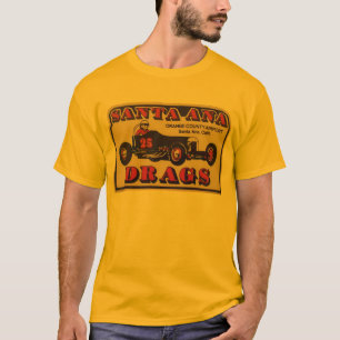 サンタ・アナはワイシャツを引張ります Tシャツ