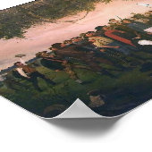 サンタ・アンナはサンジャクトのサム・ヒューストンに降伏 ポスター (角)