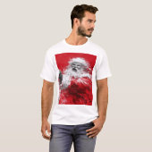 サンタ・アンバウンド - 冬の真紅の雄叫び Tシャツ (正面フル)