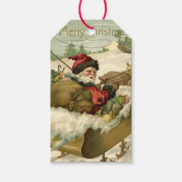 サンタ・インズ・スリー ギフトタグ