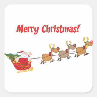 サンタ・インズ・スリー スクエアシール