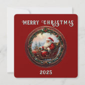 サンタ・インズ・スリー 招待状 (正面)