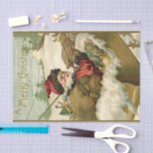 サンタ・インズ・スリー 薄葉紙 (クラフト)