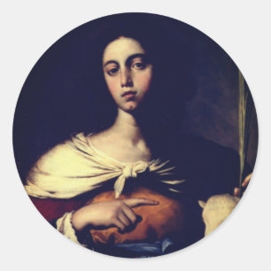 サンタ・インズ(by Guarino, 1650)クラシック・ラウンドステッキ ラウンドシール