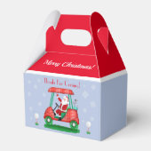 サンタ・イン・ゴルフカート・メリークリスマス フェイバーボックス (裏面サイド)