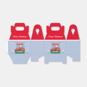 サンタ・イン・ゴルフカート・メリークリスマス フェイバーボックス (折り畳みなし)