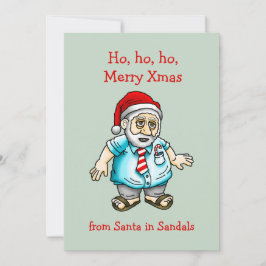 サンタ・イン・サンダル シーズンカード
