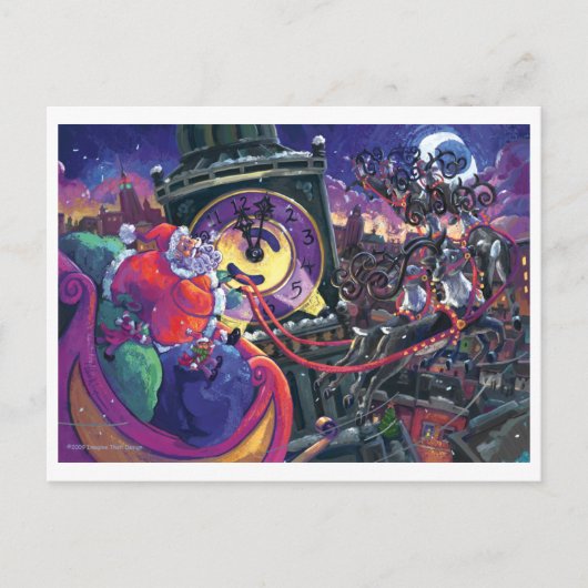 サンタ・イン・ザ・シティ シーズンポストカード (正面)