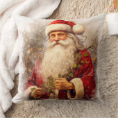 サンタ・イン・ザ・スノー クッション (ブランケット)