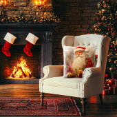 サンタ・イン・ザ・スノー クッション