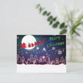 サンタ・イン・ザ・ナイト・スカイはがき シーズンポストカード (スタンド正面)