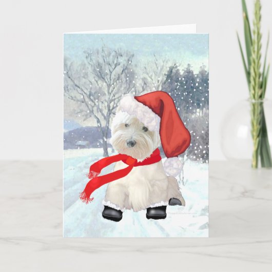 サンタ・イン・ブーツ シーズンカード (正面)