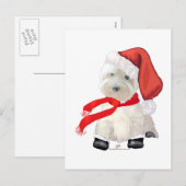 サンタ・イン・ブーツ シーズンポストカード (正面/裏面)