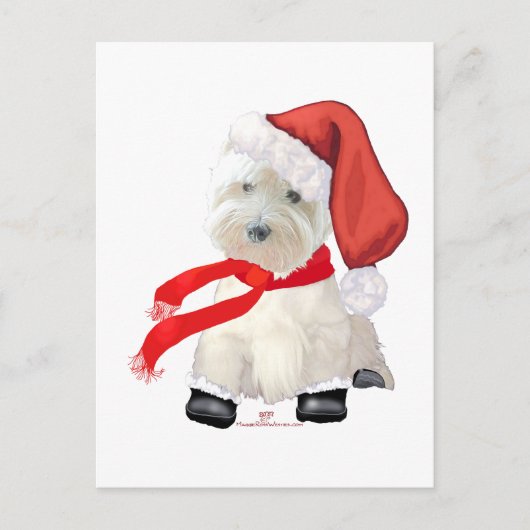 サンタ・イン・ブーツ シーズンポストカード (正面)