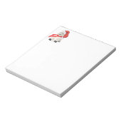 サンタ・イン・ブーツ ノートパッド (回転)