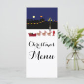 サンタ・イン・マドリードのクリスマスメニュー メニュー (スタンド正面)