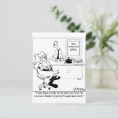 サンタ・イン・暖房・空輸 シーズンポストカード (スタンド正面)