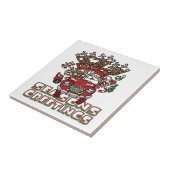 サンタ・ウッディと彼のトナカイのクリスマスアニメ タイル (側面)