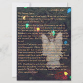 サンタ・エンジェル・ライトからの手紙 シーズンカード (正面)