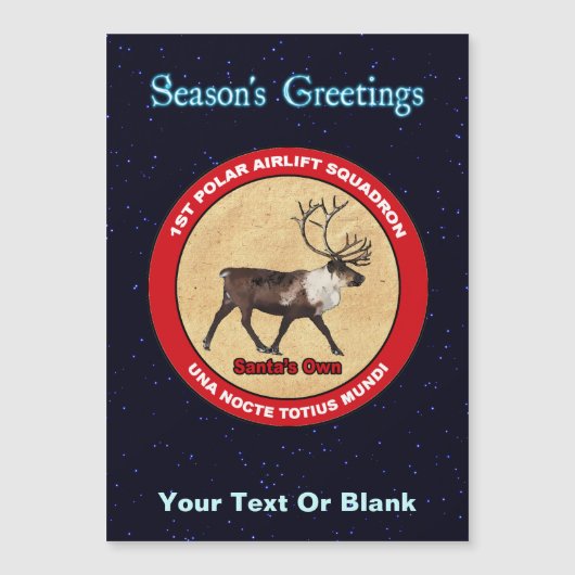 サンタ・オウン – 第1極空輸飛行隊 (正面)