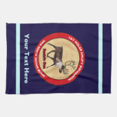 サンタ・オウン – 第1極空輸飛行隊 キッチンタオル (横)