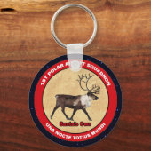 サンタ・オウン – 第1極空輸飛行隊 キーホルダー (正面)