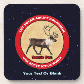 サンタ・オウン – 第1極空輸飛行隊 コースター (正面)