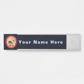 サンタ・オウン – 第1極空輸飛行隊 サインプレート (正面)