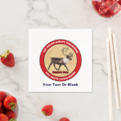 サンタ・オウン – 第1極空輸飛行隊 スタンダードカクテルナプキン (インサイチュ)