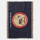 サンタ・オウン – 第1極空輸飛行隊 スローブランケット (正面縦)