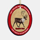 サンタ・オウン – 第1極空輸飛行隊 セラミックオーナメント (右)