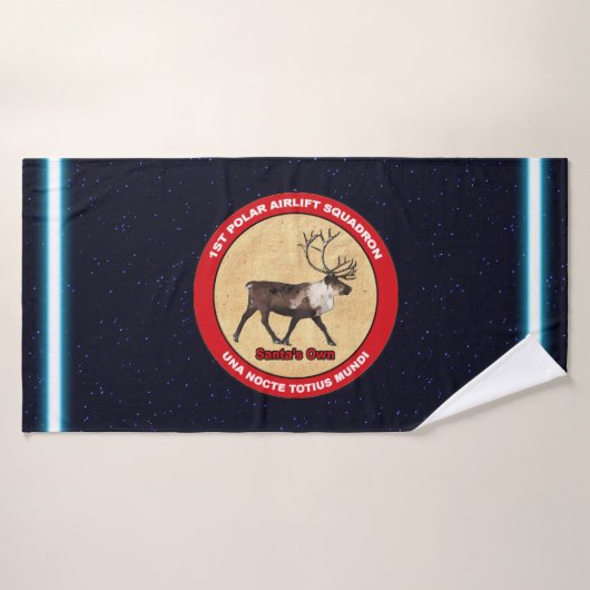 サンタ・オウン – 第1極空輸飛行隊 バスタオル (バスタオル)