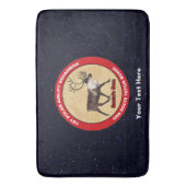 サンタ・オウン – 第1極空輸飛行隊 バスマット (正面縦)