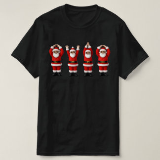 サンタ オハイオ ミッドウェスタン パーティー オー ハイ オー クリスマス Tシャツ