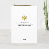 サンタ・オブ・ザ・格言ズ冬のクリスマスグリーティング シーズンカード (裏面)