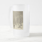 サンタ・オブ・ザ・格言 フロストグラスビールジョッキ (正面左)