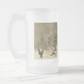 サンタ・オブ・ザ・格言 フロストグラスビールジョッキ (左)