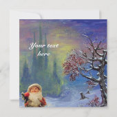 サンタ・オブ・ザ・格言,冬の休日クリスマス・パーティー 招待状 (裏面)