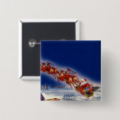 サンタ・オンズ・スリー 缶バッジ (正面&裏面)