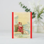 サンタ・オン・ア・ポーラ・ベア シーズンポストカード (スタンド正面)