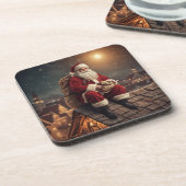 サンタ・オン・ルーフトップ コースター (左側)