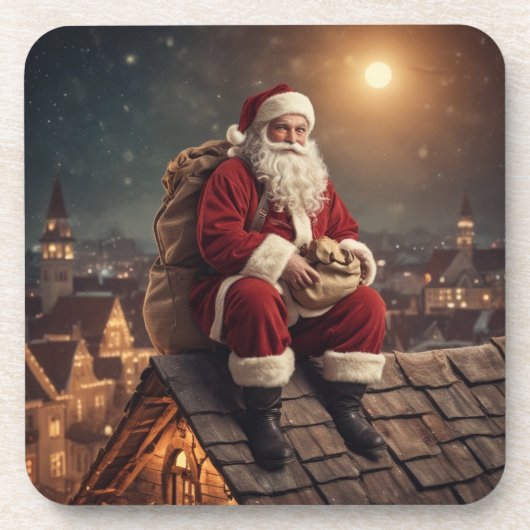 サンタ・オン・ルーフトップ コースター (正面)