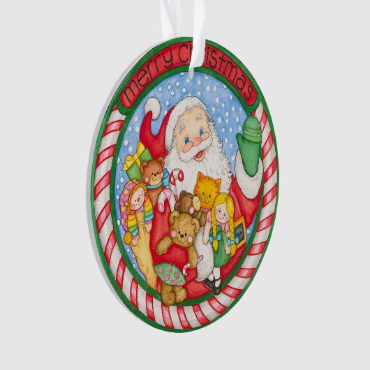 サンタ オーナメント (正面)