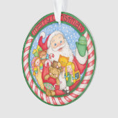 サンタ オーナメント (正面)