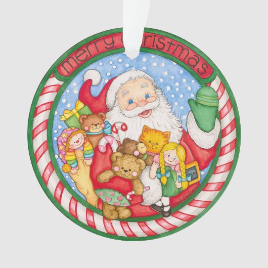 サンタ オーナメント (正面)