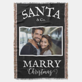 サンタ&カンパニーマリムクリスマスブランケット スローブランケット