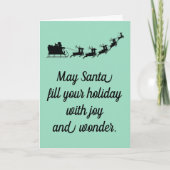 サンタ カード (正面)