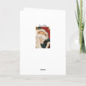 サンタ カード (裏面)