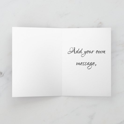 サンタ カード (内部)