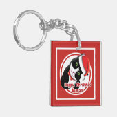 サンタ・キャット キーホルダー (正面左)